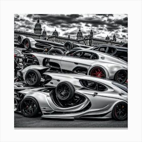 Mercedes Canvas Print