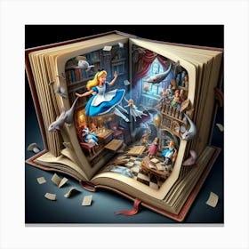 Alice In Wonderland 24 Canvas Print