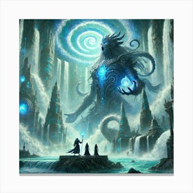 Episode 4 The Abyss Awakens Season 13 Ignis Luporum Canvas Print