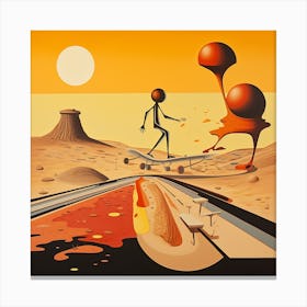 'Sandstorm' Canvas Print