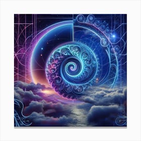 Spiral Spiral Spiral Canvas Print