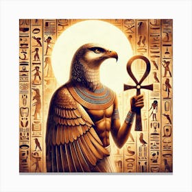 Ancient Egyptian God Re 3 Canvas Print