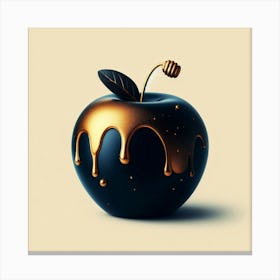 Apple with honey 2 Canvas Print