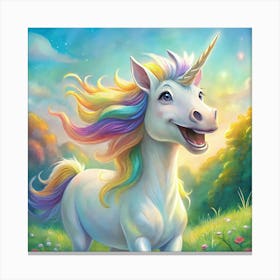 Unicorn Canvas Print