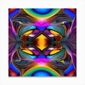 Abstract Fractal Canvas Print