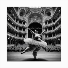 Ballet Dancer Canvas Print