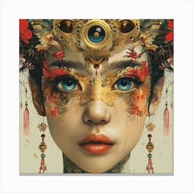 Chinese Girl Canvas Print