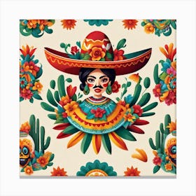 Day Of The Dead 65 Canvas Print