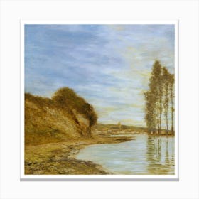 L'Eau Douce.Printed wall painting, high-level art. Canvas Print