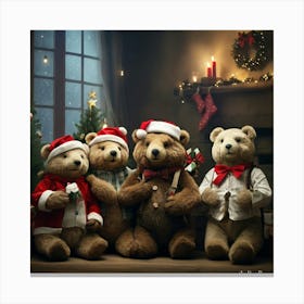 Teddy Bears 9 Canvas Print