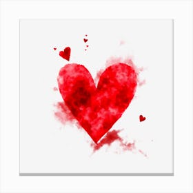 Heart Of Love Canvas Print