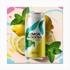 Lemon Mocktail Canvas Print