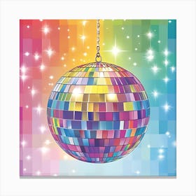 Disco Ball 3 Canvas Print