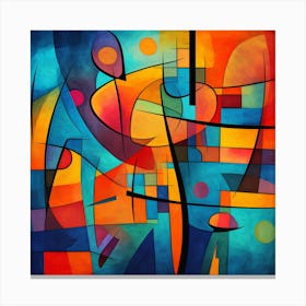 Abstract - Abstract By Person 2 Canvas Print