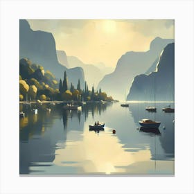 Landscape Painting 154 Canvas Print