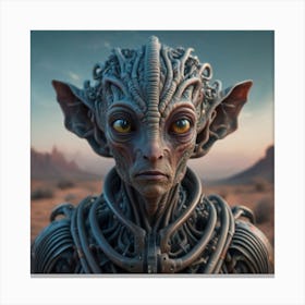 Alien 1 Canvas Print