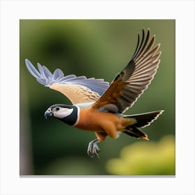 Hermosa Foto De Ave Volando 1 Canvas Print