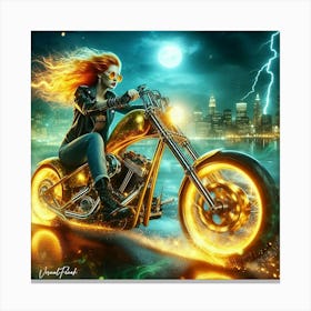 Storm Rider Canvas Print