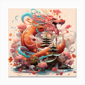 YEAR OF THE DRAGON Canvas Print