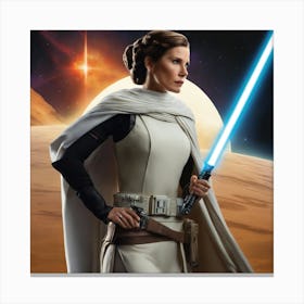 Last Jedi 1 Canvas Print