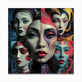 Asian Women Canvas Print