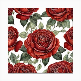 Whispers of Love: The Rose Connection Canvas Print