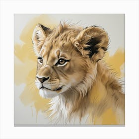 Lion Cub 1 Toile