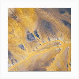 Yellow River Canvas Print