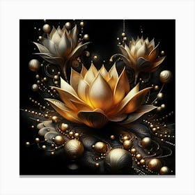 Lotus Flower 142 Canvas Print