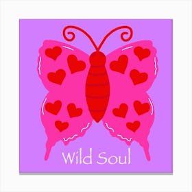 Wild soul Canvas Print