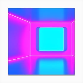 Neon Room Canvas Print