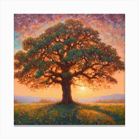 Oak tree 1 Canvas Print