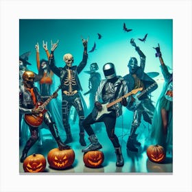 Halloween Party 25 Canvas Print