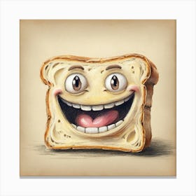 Piece Of Bread 1 Canvas Print