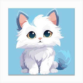 cute kitten 2 Canvas Print