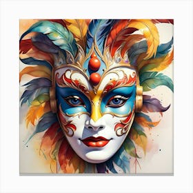 Carnival Mask 5 Canvas Print