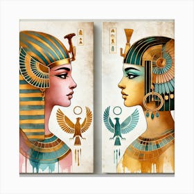 Egyptian Women 1 Canvas Print