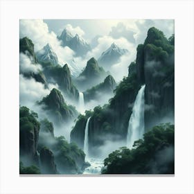 Chinese Art 197 Canvas Print