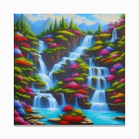 Waterfall 8 Canvas Print