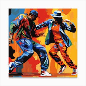 Dancers Canvas Print