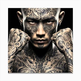 Creative Male Portrait 66 Canvas Print