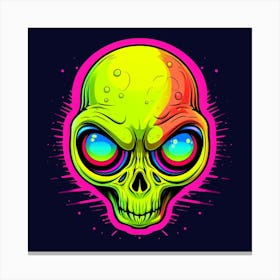 Alien Logo 3 1 Canvas Print
