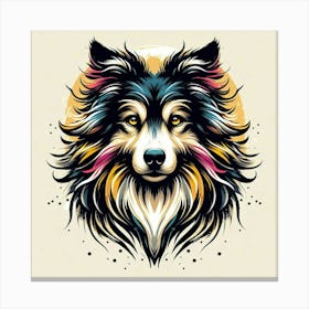 Cute dog Canvas Print