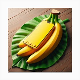 Banana Phone 3 Canvas Print