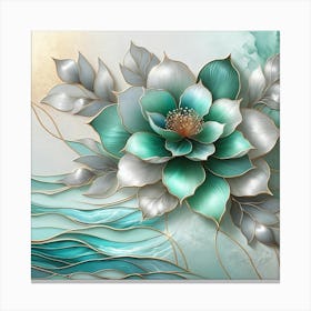 Lotus Flower 44 Canvas Print