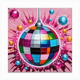 Disco Ball 1 Canvas Print