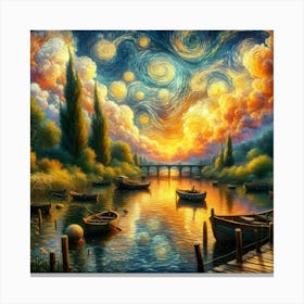 Starry Night 27 Canvas Print