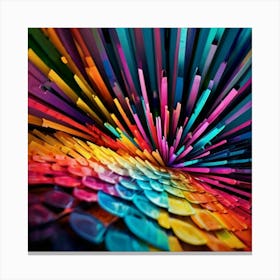 Abstract Colorful Background Canvas Print