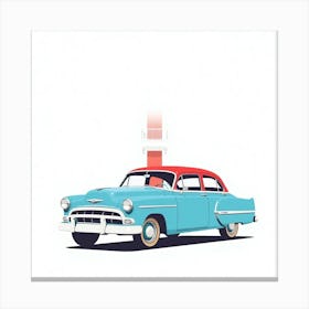 Chevrolet Bel Air Canvas Print