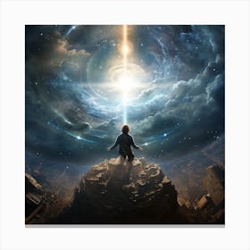 Mankind Breaking Through The Firmament #10 -Juangisme Canvas Print